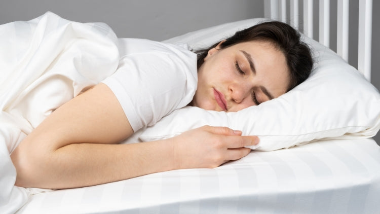 proper way of sleeping on the pillow header