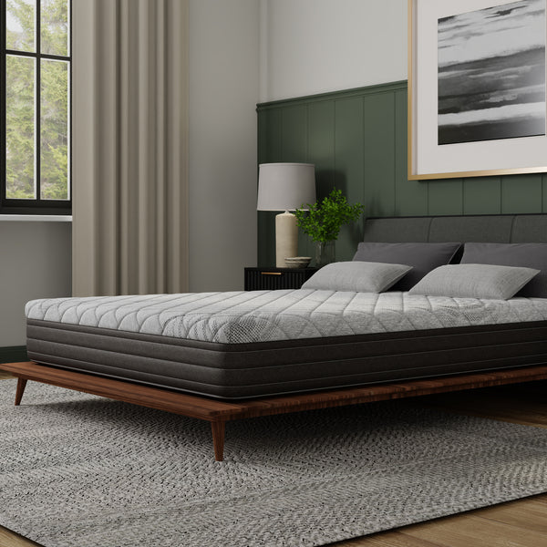 10” Bliss Gel Comfort Reactive Mattress - Medium Firm, Back - Side Sleepers