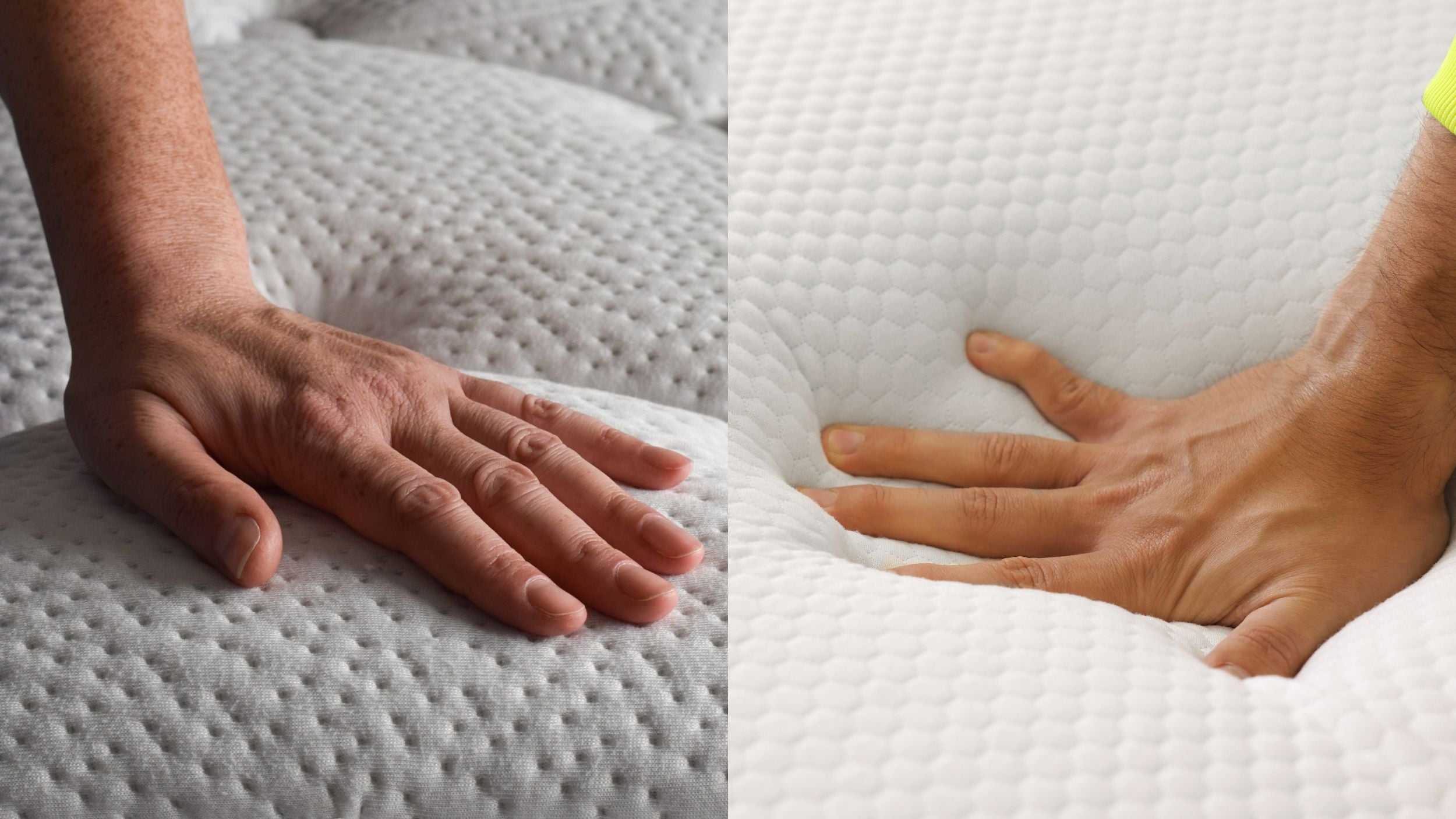 Firm versus soft mattress header