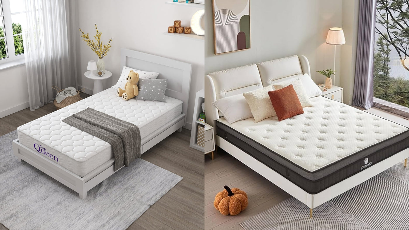 Twin vs. Queen Mattress Comparison Size, Comfort & Cost Guide