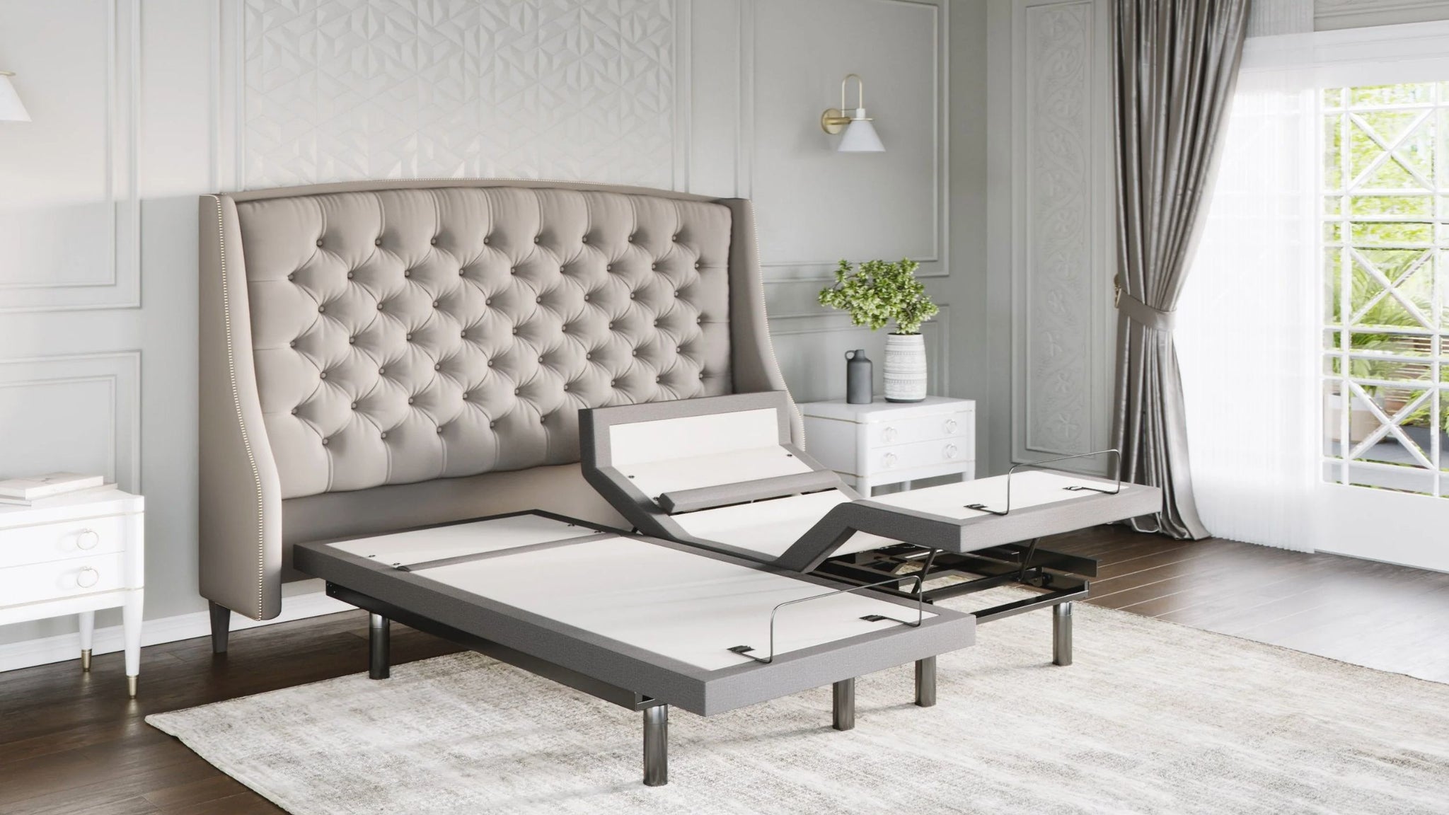 How to attach headboard to adjustable bed frame?