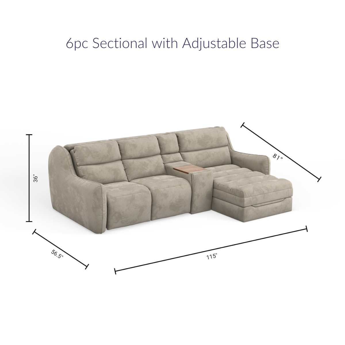 Enfinity Lounger™ Collection - Adjustable Bed Frame Lounger & Mattress (template-v3) - BlissfulNights.com