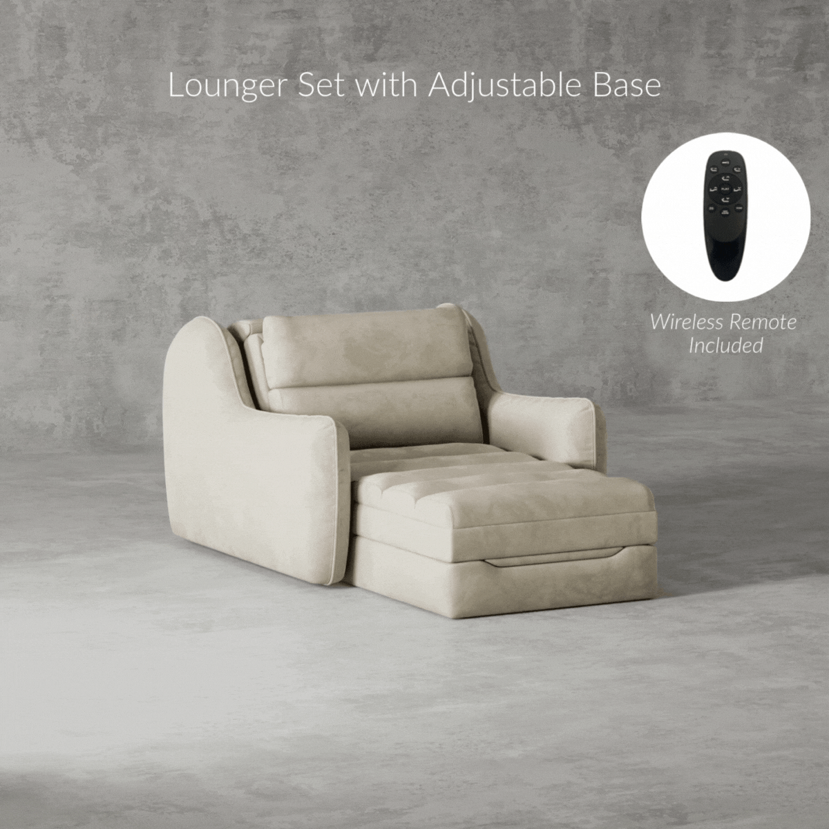 Enfinity Lounger™ Collection - Adjustable Bed Frame Lounger & Mattress