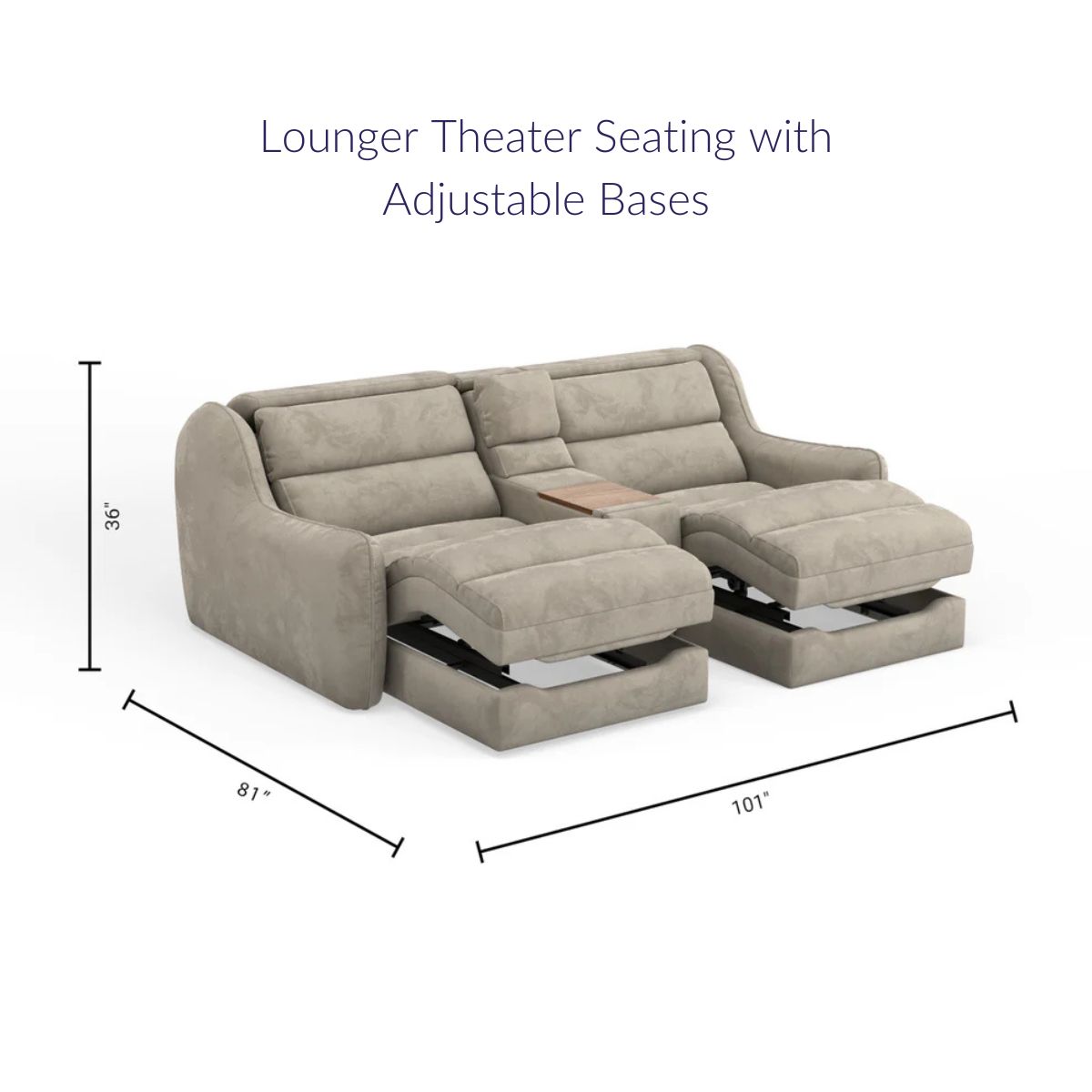 Enfinity Lounger™ Collection - Adjustable Bed Frame Lounger & Mattress (template-v3) - BlissfulNights.com
