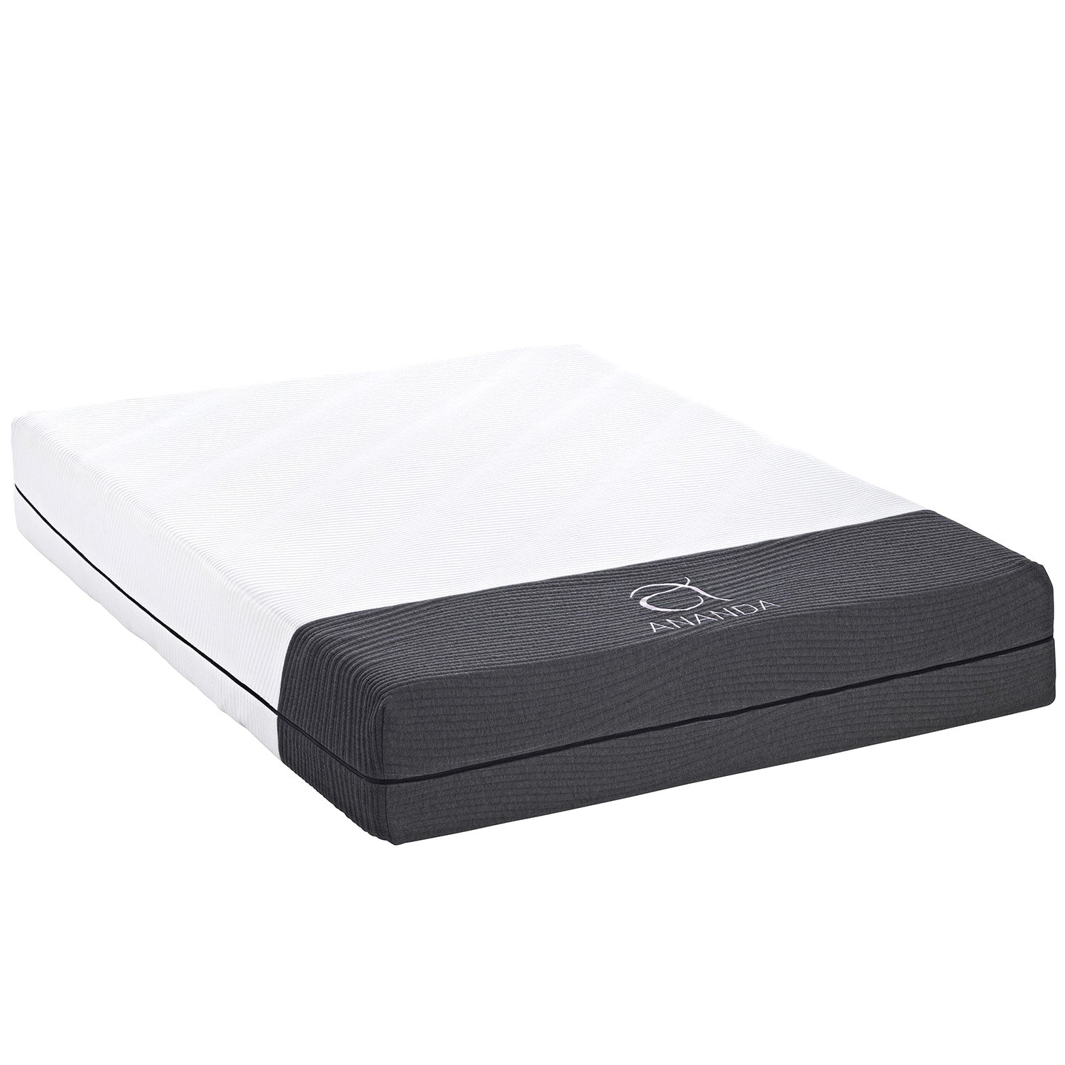 12" Ananda - Medium Firm - Pearl and Gel Infused Memory Foam Mattress - BlissfulNights.com