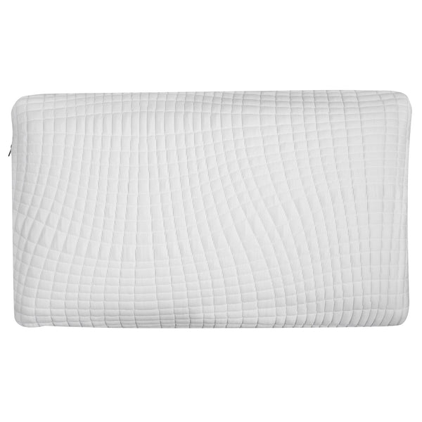 Ventilated Charcoal Bamboo Infused Memory Foam Pillow Washable Cover