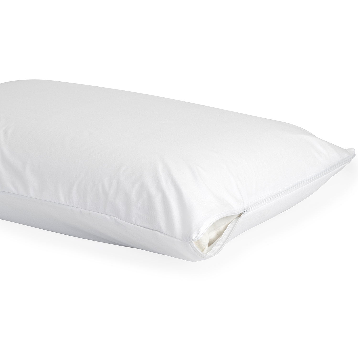 Premium Bamboo Pillow Protector - 100% Waterproof and Hypoallergenic Zipper Washable Cover - BlissfulNights.com