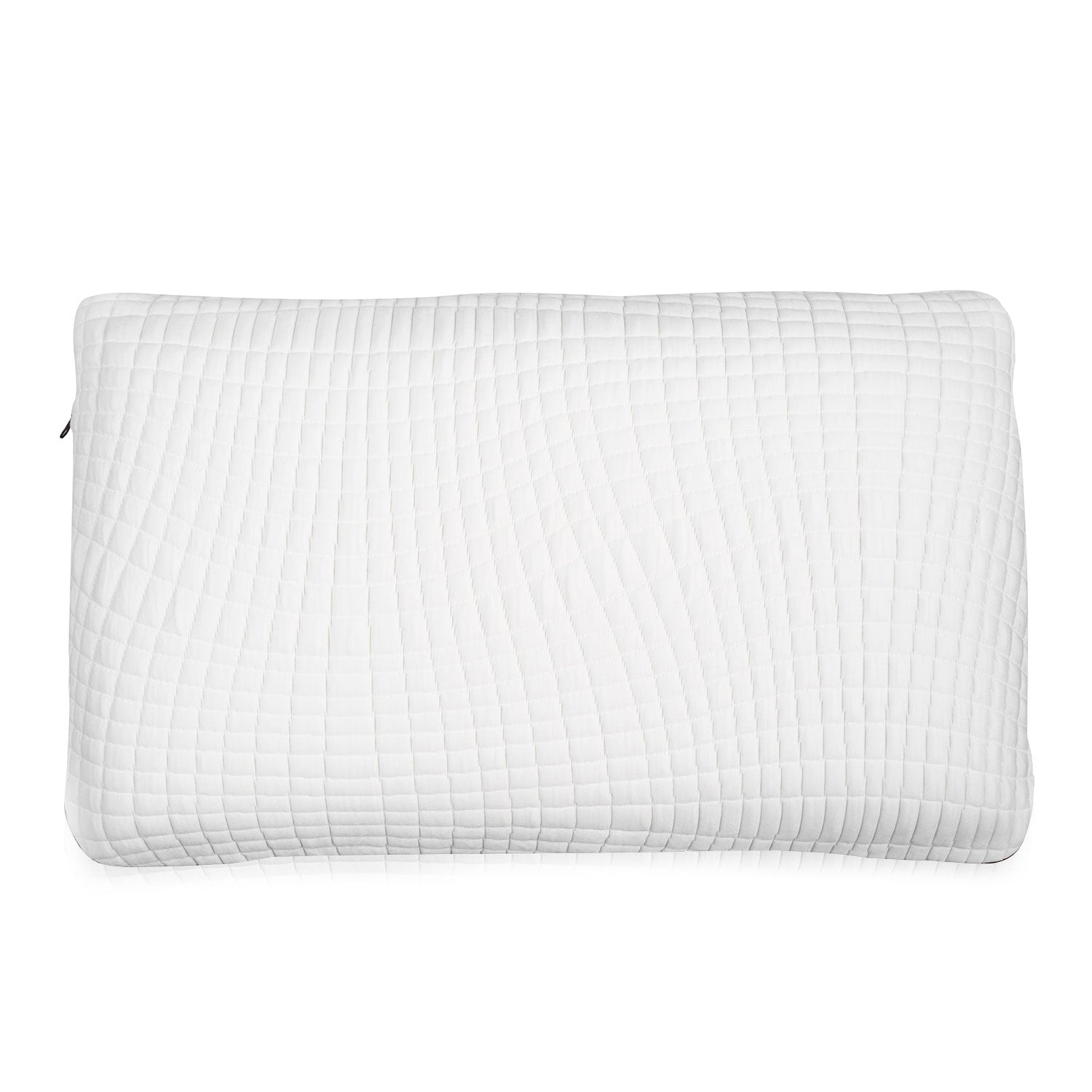 Ventilated Copper Memory Foam Pillow - Washable Cover - BlissfulNights.com