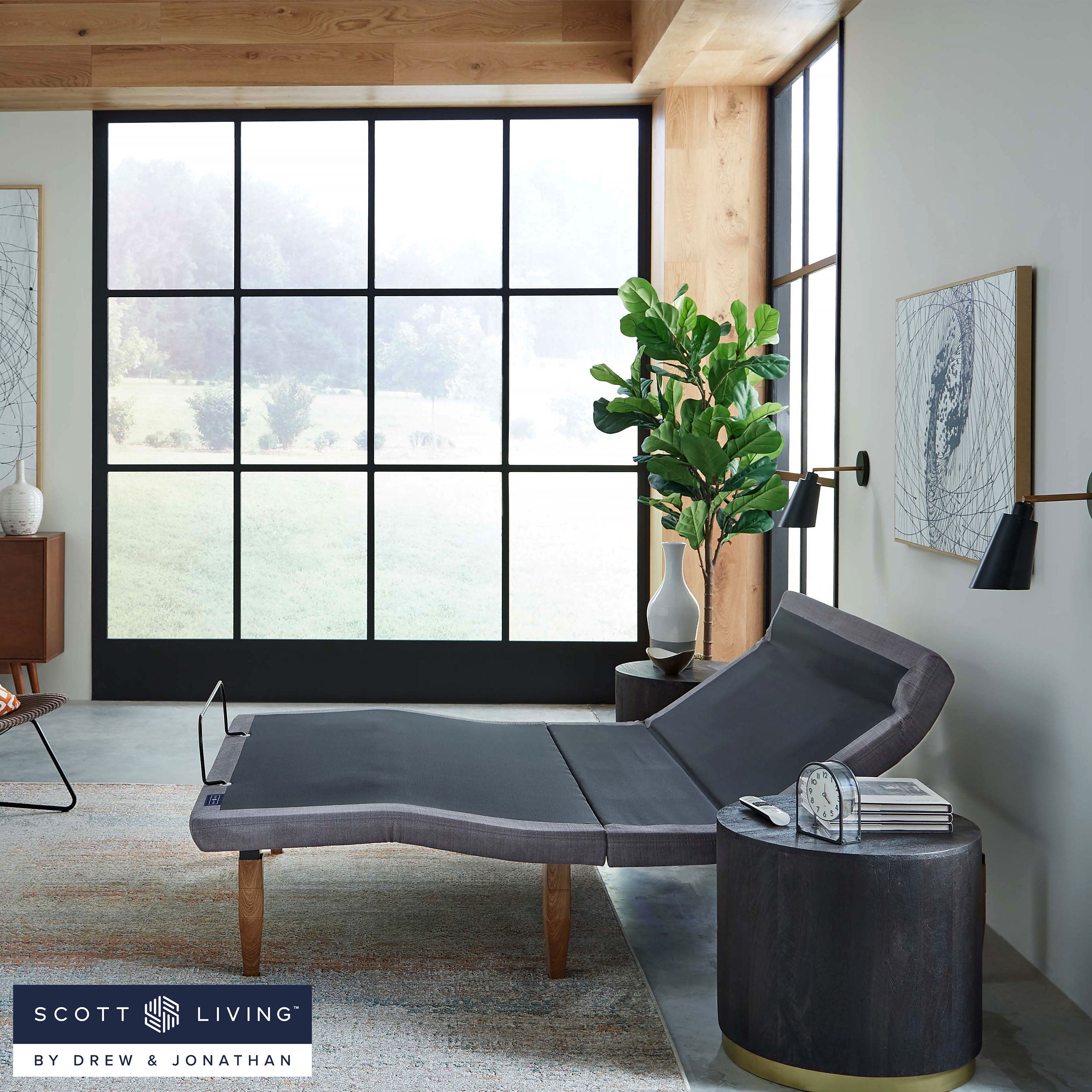 Scott Living - Elevate Adjustable Power Bed Frame - Storage Bed Compatible - BlissfulNights.com