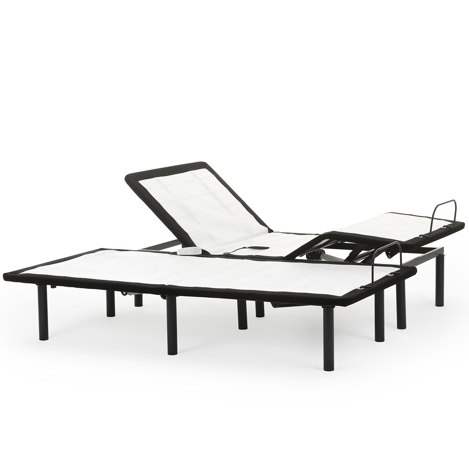 Adjustable Bed Frame and 10" Cool Gel Infused Medium Firm Memory Foam Mattress - BlissfulNights.com