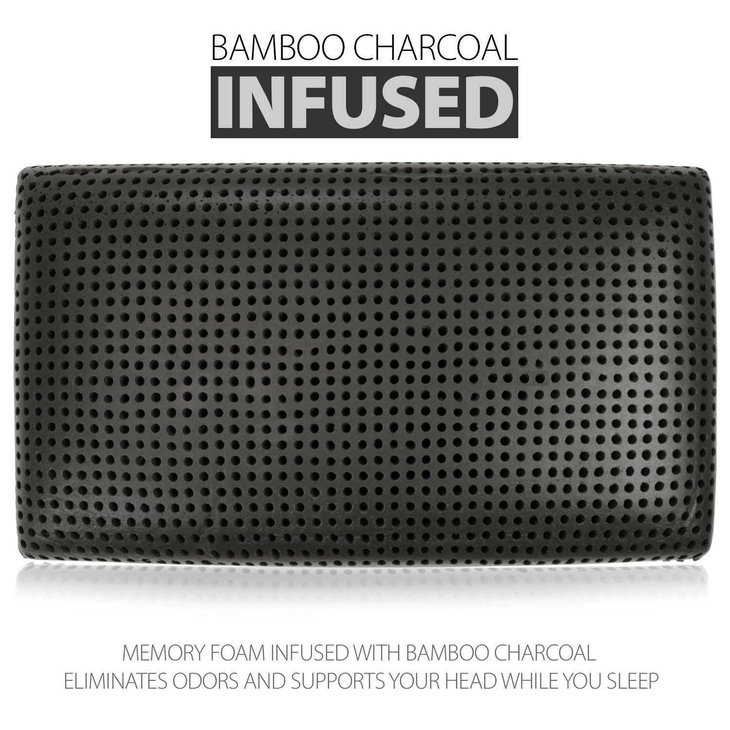  CYLEN Home-Memory Foam Rayon Made from Bamboo Charcoal